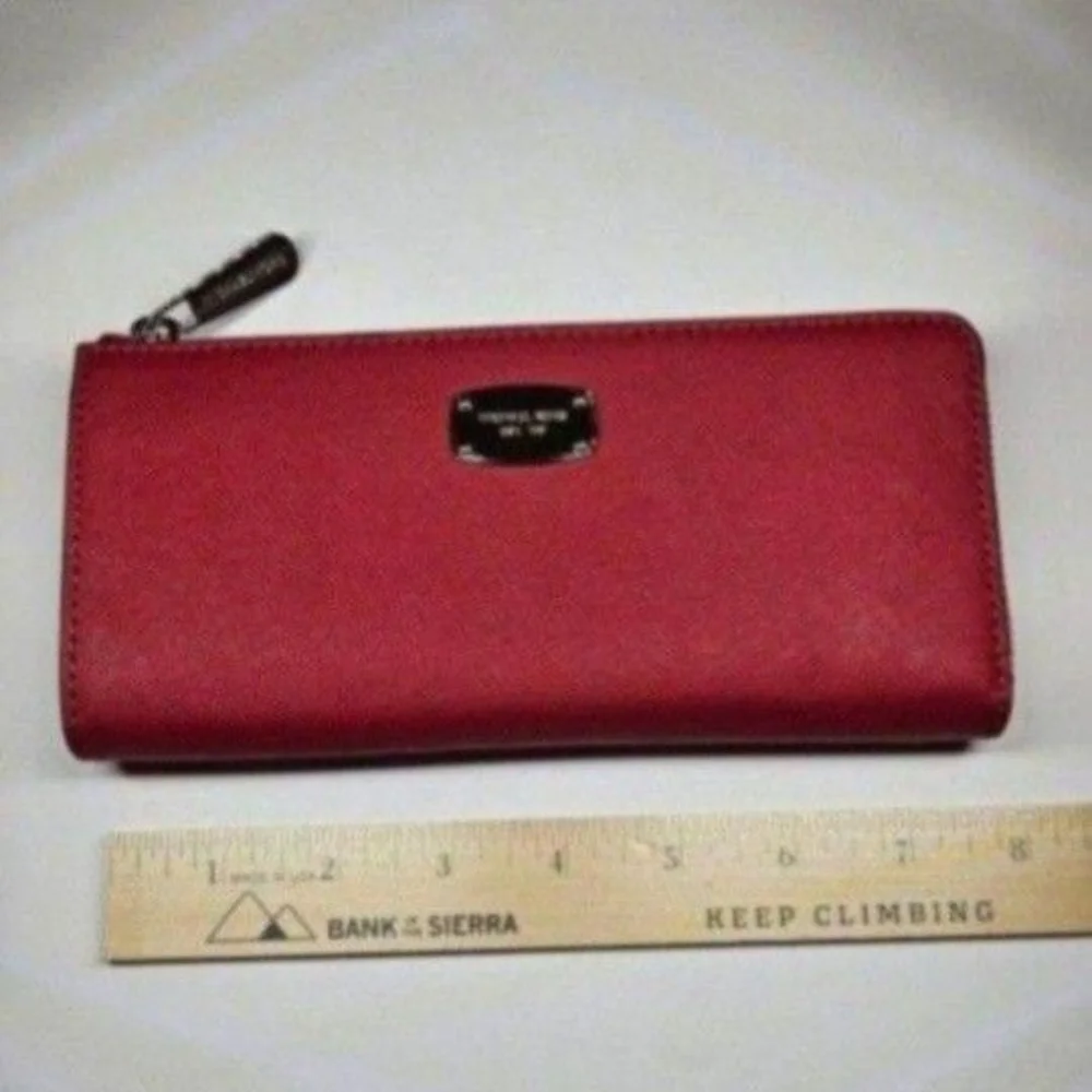 Michael Kors Large Red Wallet